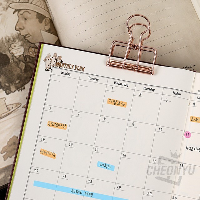 Alice Diary Vol.1 Planner Journal Notebook Made in Korea Stationery