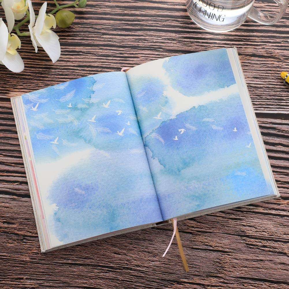 Colorful Journal Notebook,A5-Blank,Multicolor | Hand-Illustrated