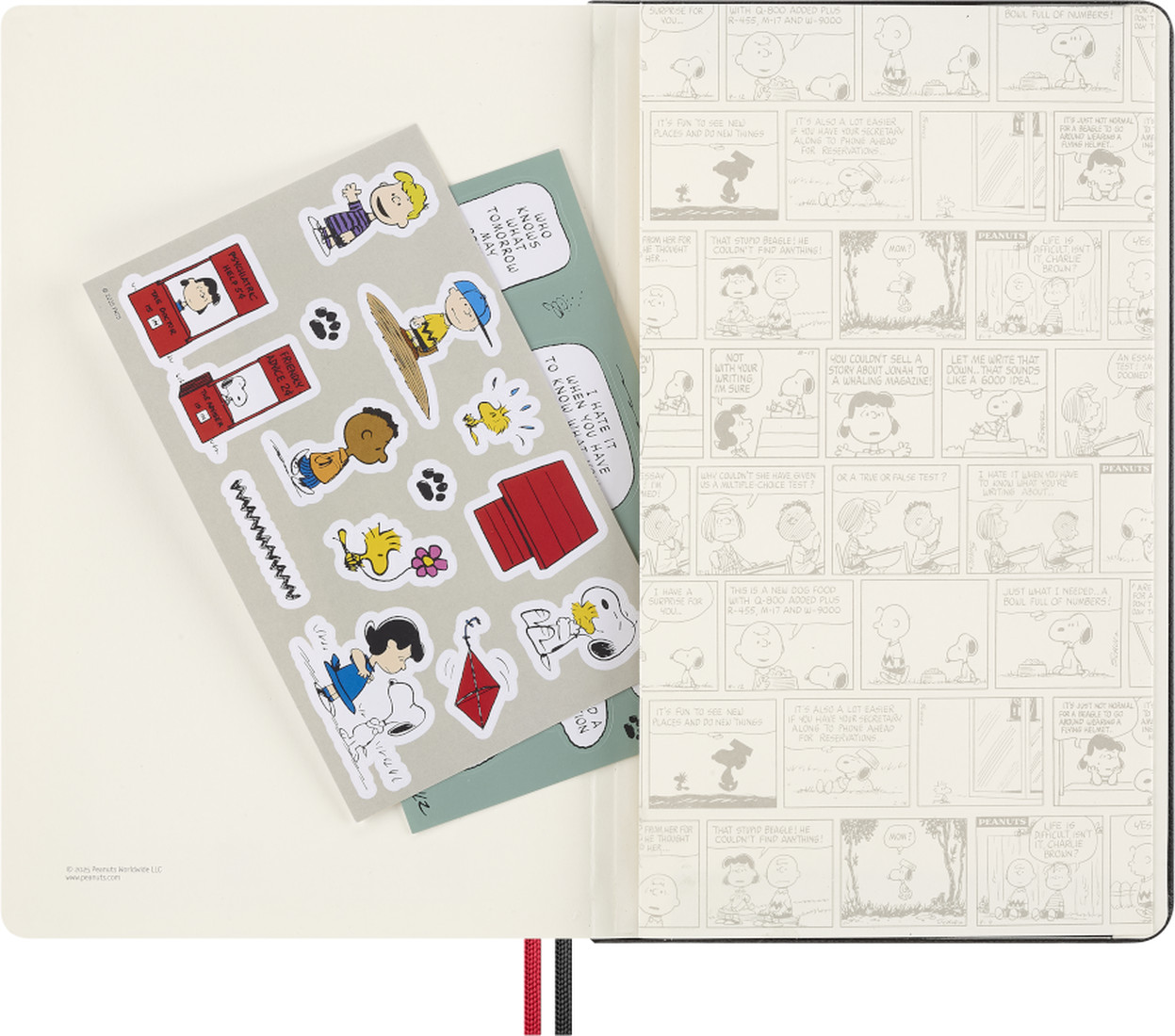 Peanuts-Snoopy Limited Edition Notebook | Moleskine Journal New Ruled 176 Pages