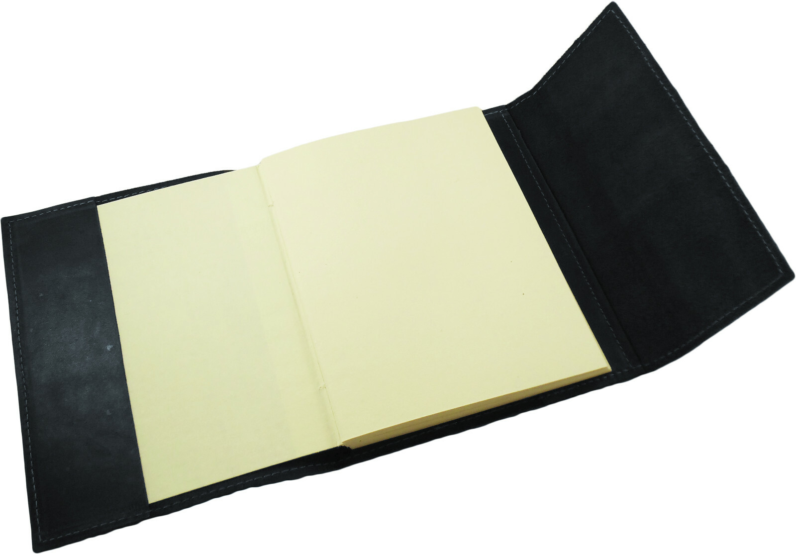 Blue Leather Journal Refillable Notebook Sketchbook Diary Men Women Kids Gift