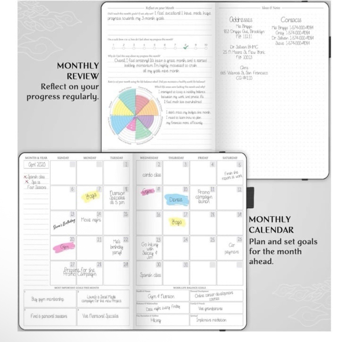 Legend Planner | Hourly Planner 2026 | A5 5.5×8.3 | Black | SEALED