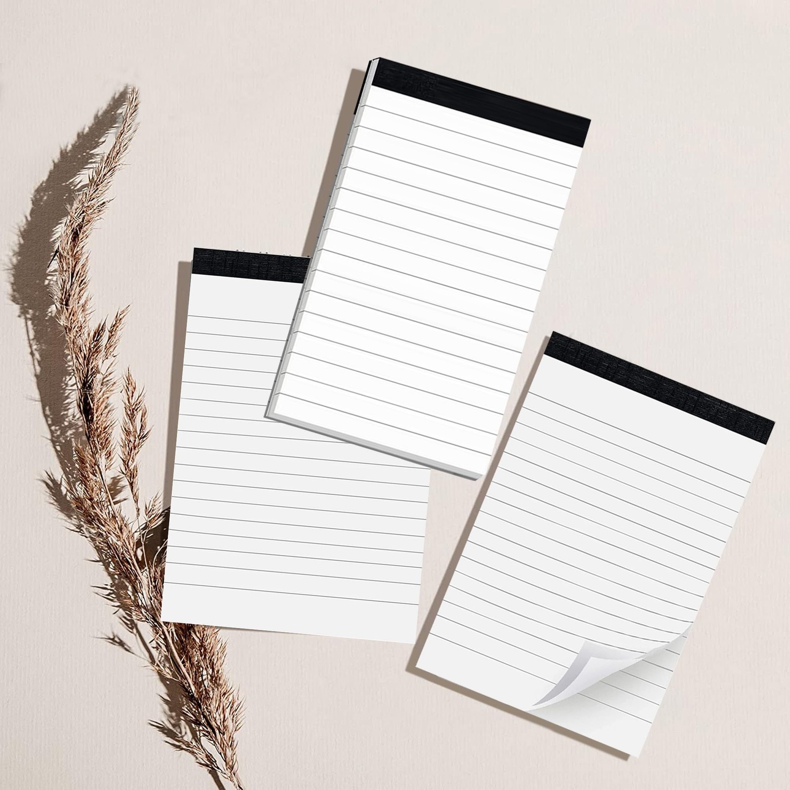 8 Pack Note Pads 3 x 5 Inch small notepads for Business Office Legal Pads, Wh…