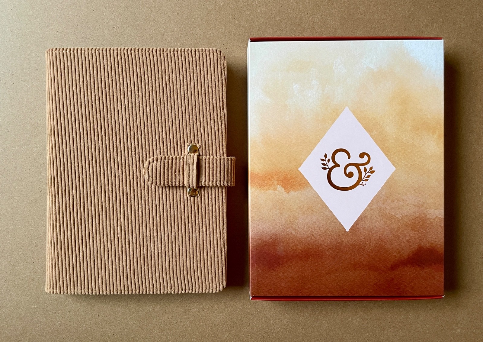 Archer and Olive A5 Corduroy Journal Cover – from June 2026 Box