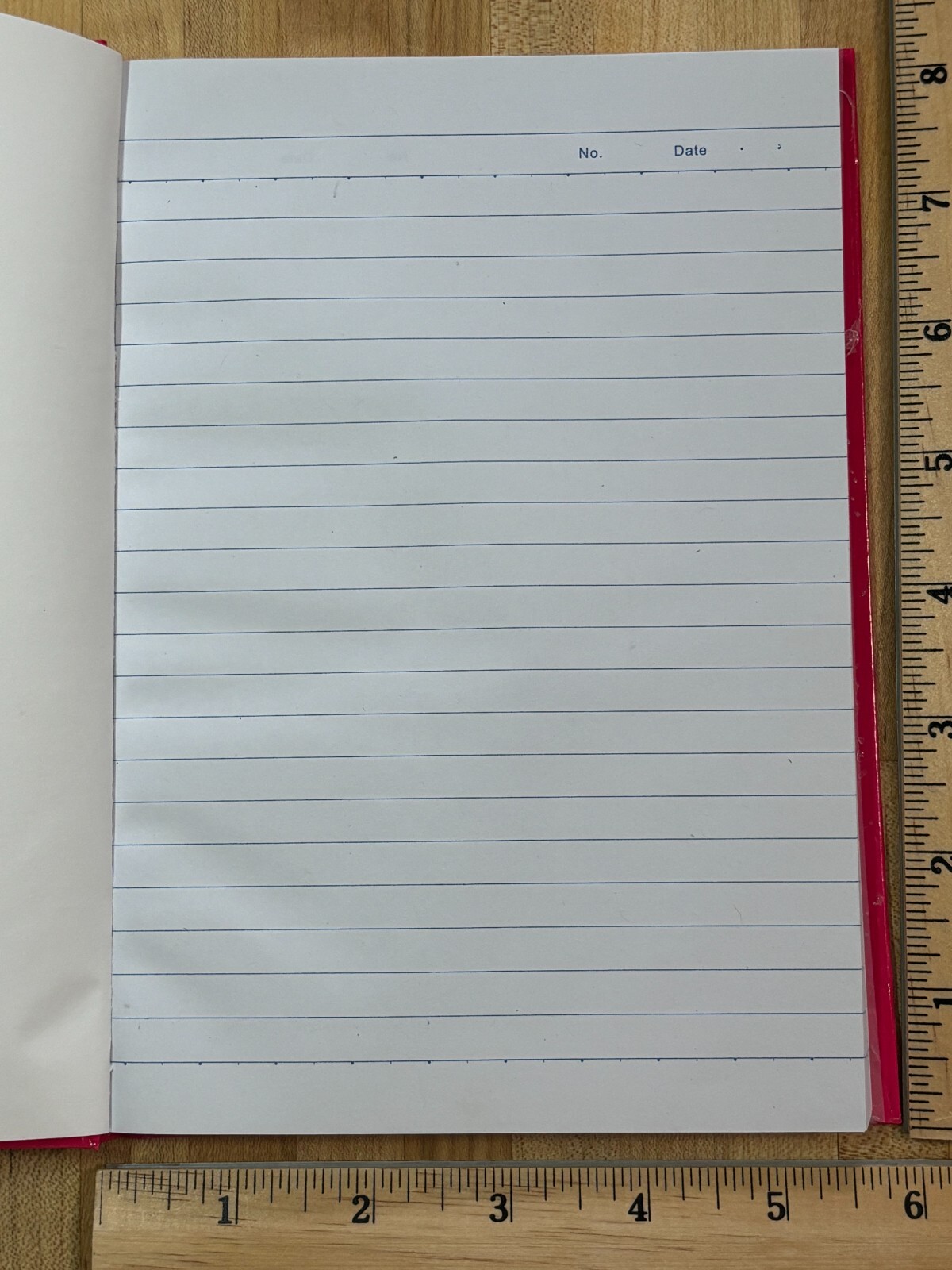 Striped Pink Hardcover Lined Journal Notebook Diary 80 Pages 5.75″W x 8″H NOS