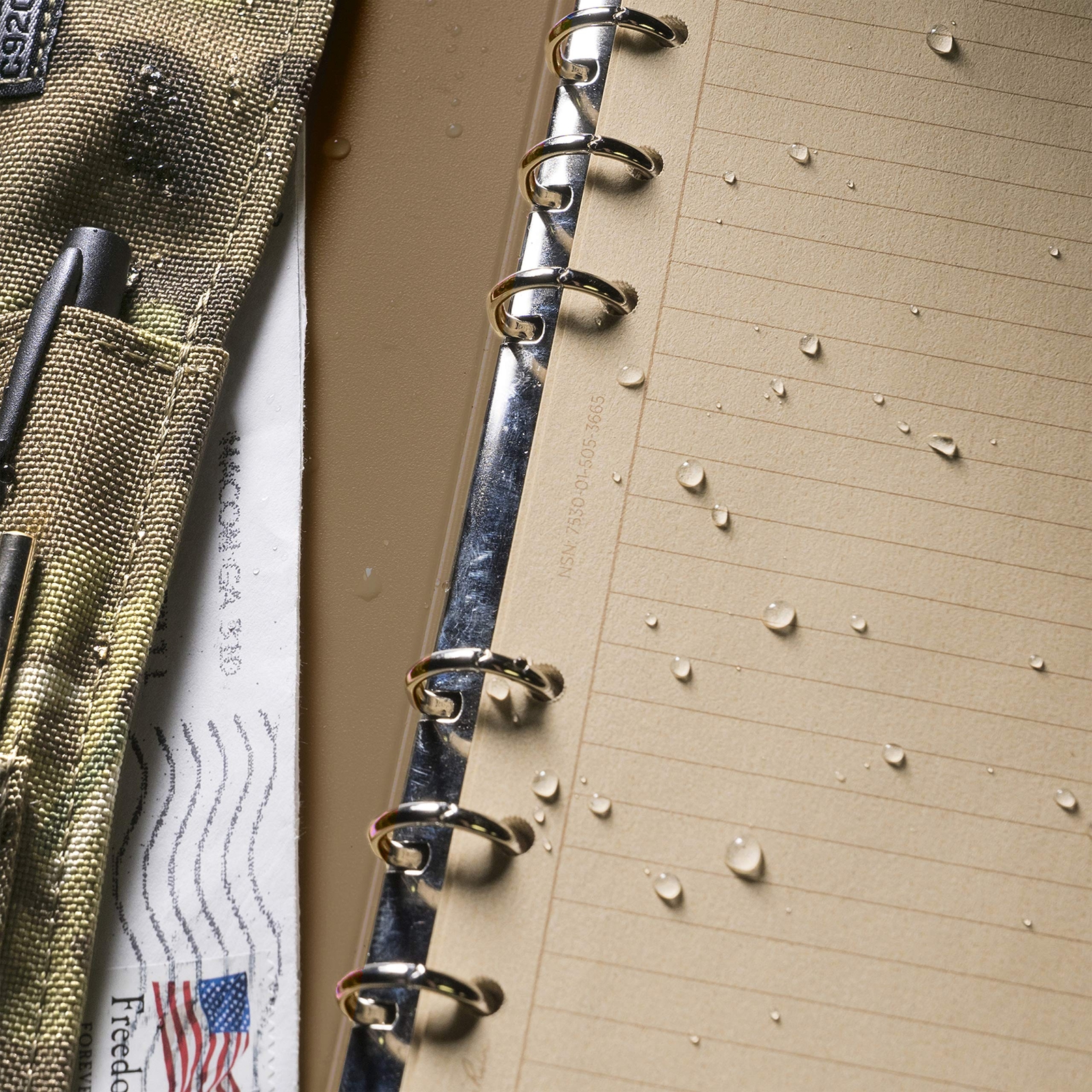 New Rite in the Rain Ring Binder 1/2 inch Tan 9200T