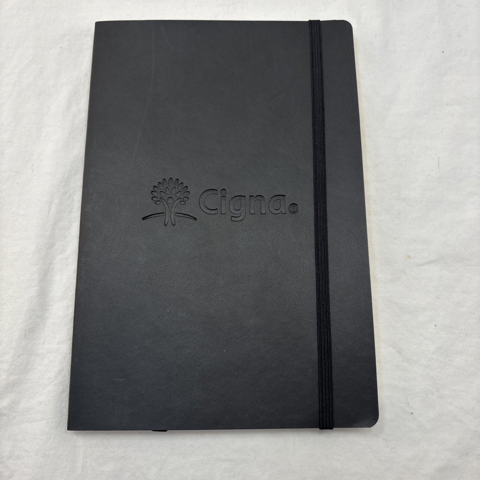 Cigna Lined Journal Notebook Black 160 Pages Medium 5.5″ X 8.25″
