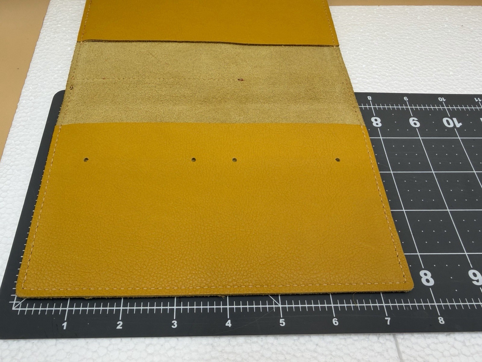 Sojourner Standard Traveler’s Notebook Mustard Yellow Leather Cover
