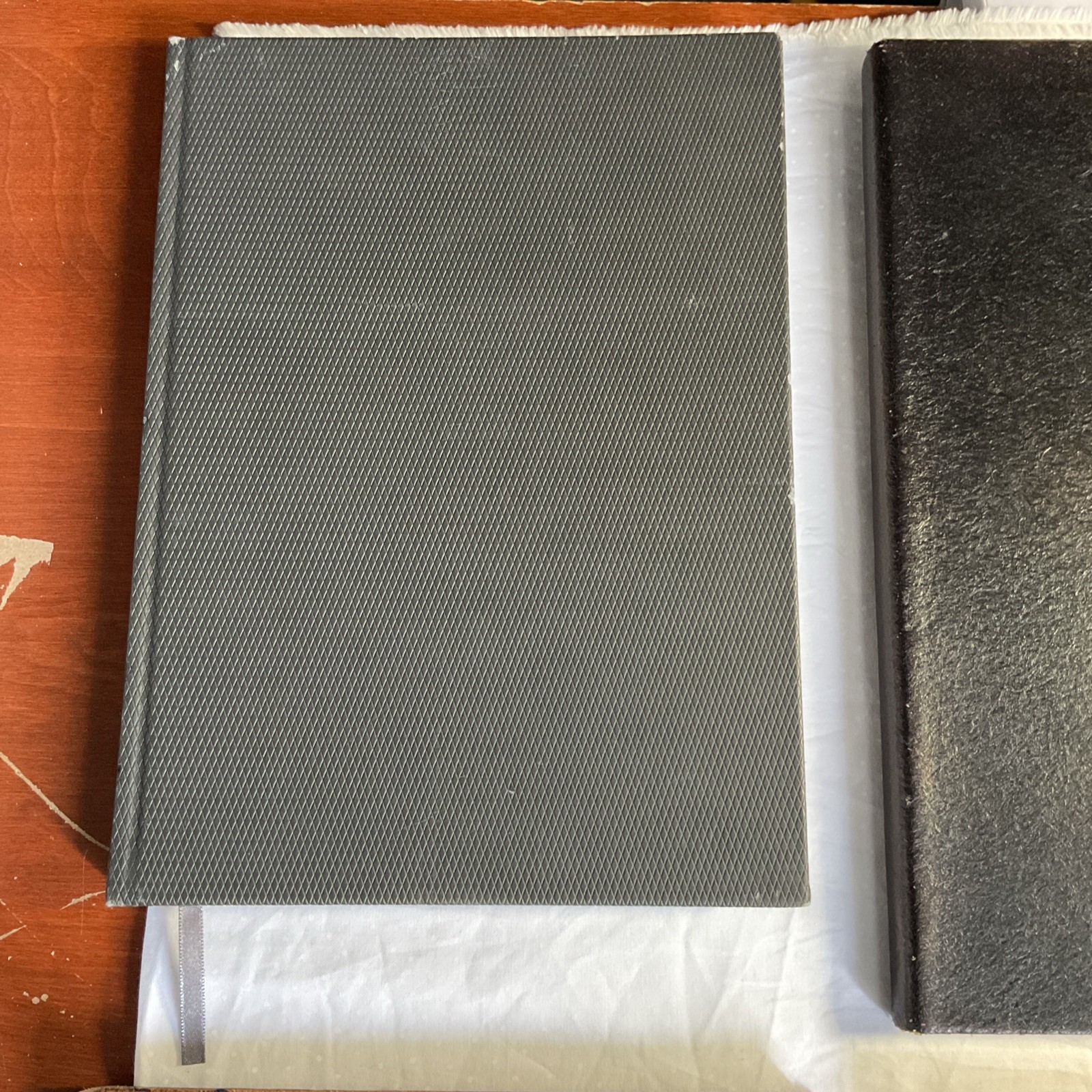 Leather Journal Notebooks Lined Lot of 4 PRATESI FLORENCE TEMPO ECCOLO ITALY NOS