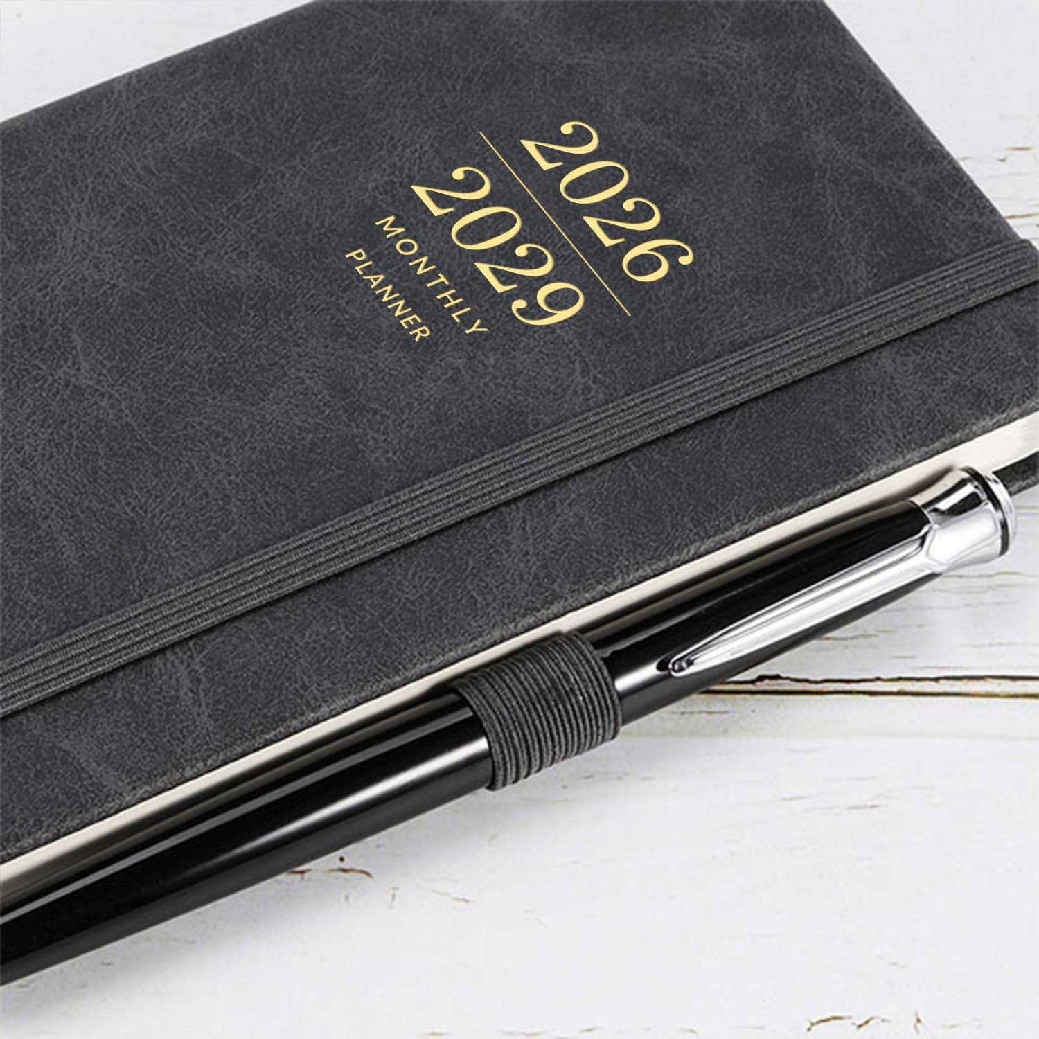 2026-2029 Monthly Planner/Calendar – 3 Year Planner with 3.8″ x 6.3″, Grey