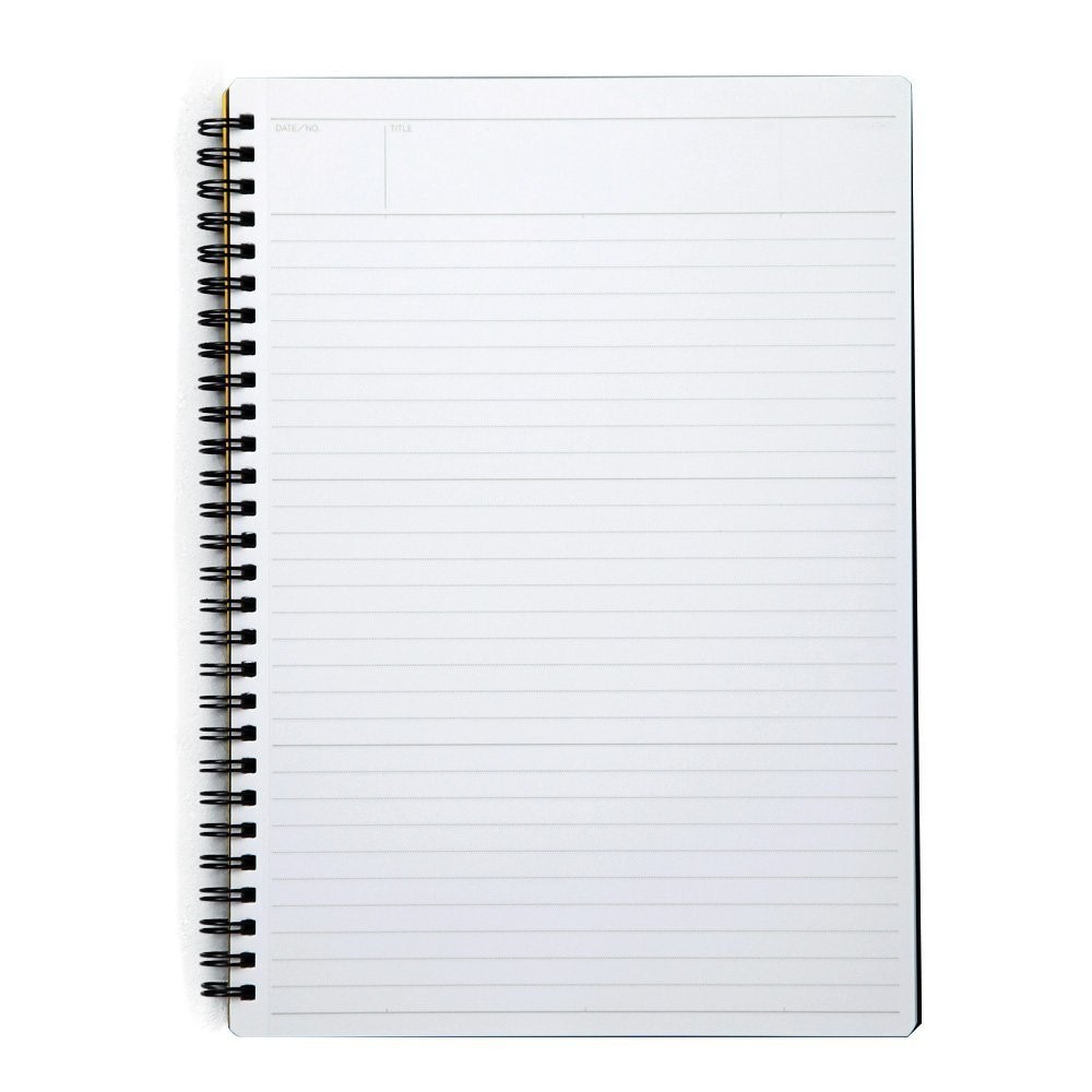 MNEMOSYNE Notebook 9.92 x 7.05 Inches (B5), 7mm ruled 30-line, 80 Sheets (N19…