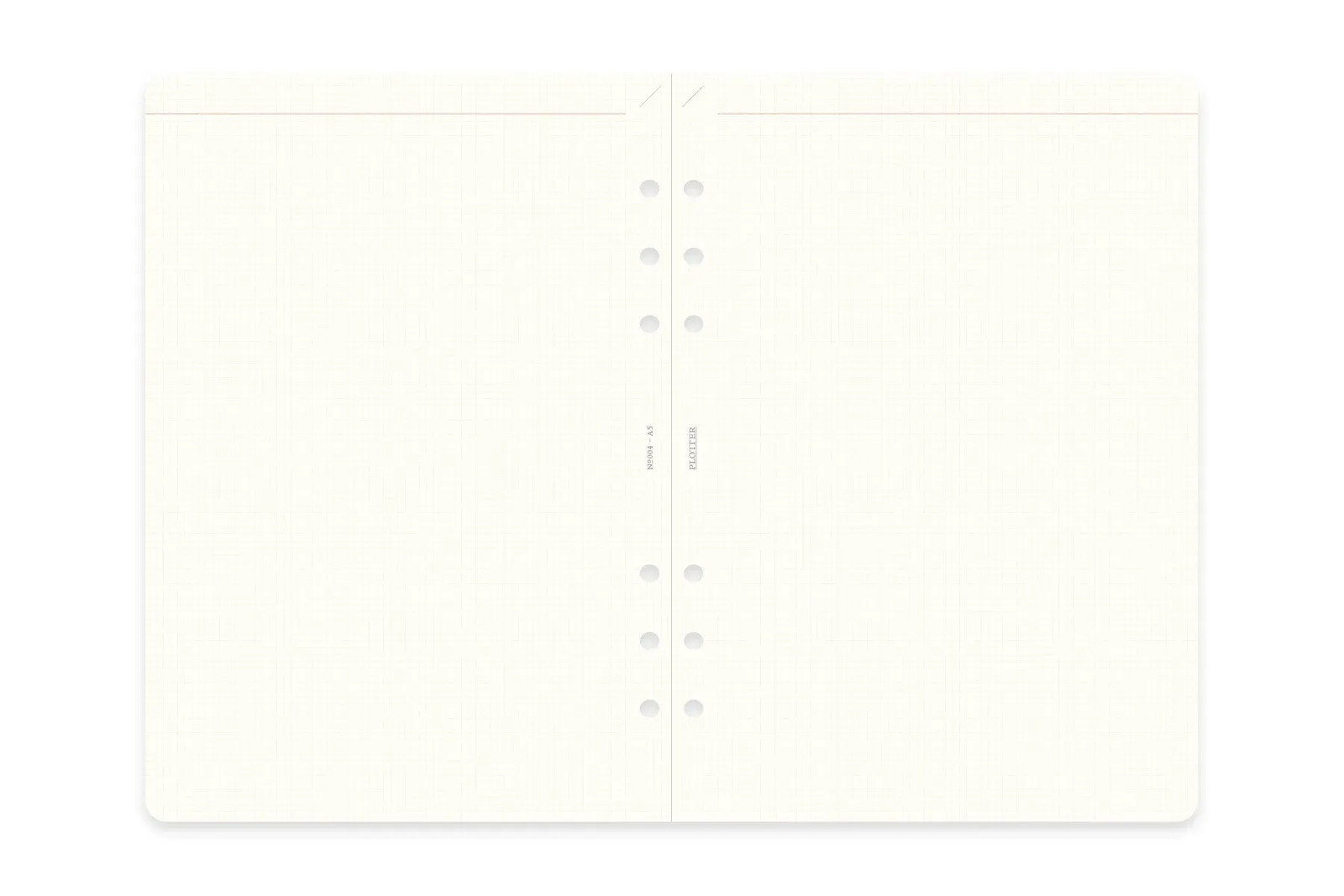 Japan NEW DESIGNPHIL MIDORI A5 PLOTTER Memo Pad Refill 2mm Grid 777164