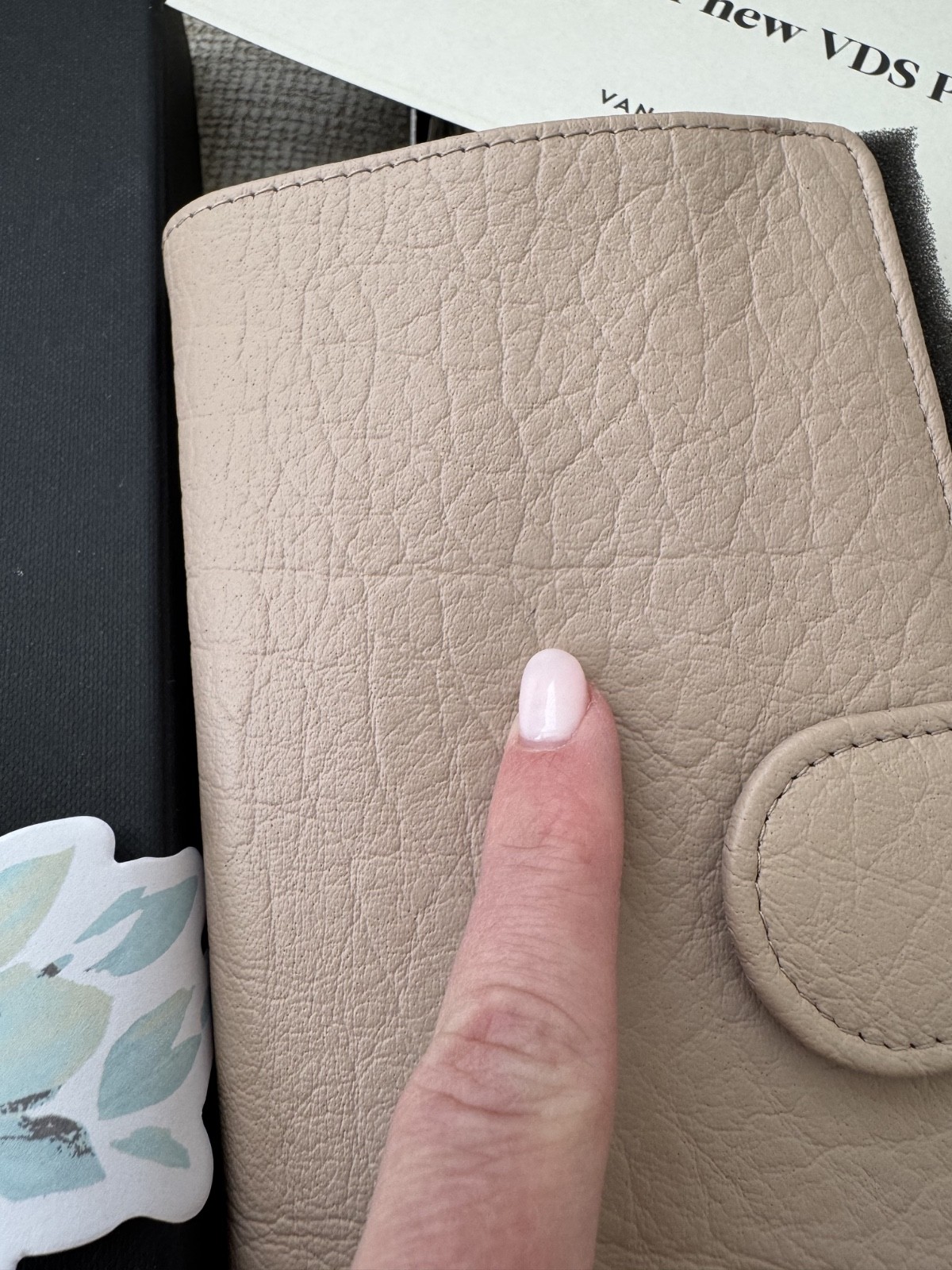 Van Der Spek Alezan Codex Standard Weeks w/ Back Pocket VDS Hobonichi