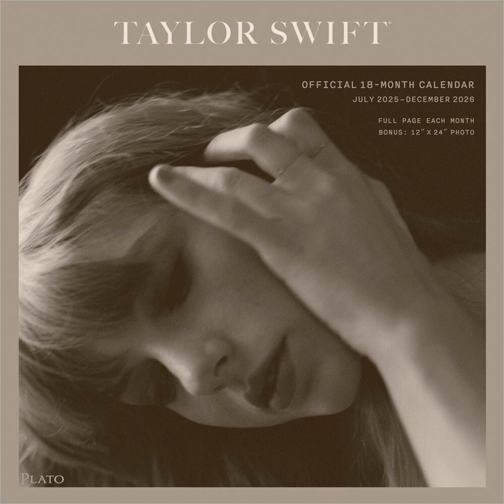 Taylor Swift | 2026 12×24″ 18 Months Square Wall Calendar | Jul ’25-Dec ’26