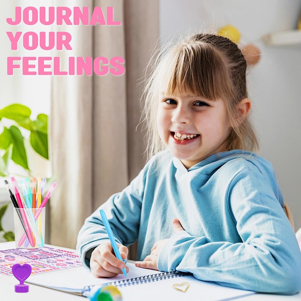 DIY Journal Kit for Girls – 200+PCS Teen Tween Girl Gifts Trendy Stuff, Stock…