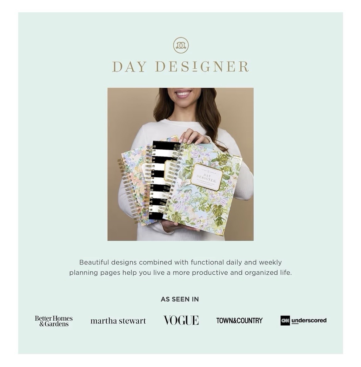 Day Designer 2026 Mini Daily Planner – Premium Planner for Stylish Organization