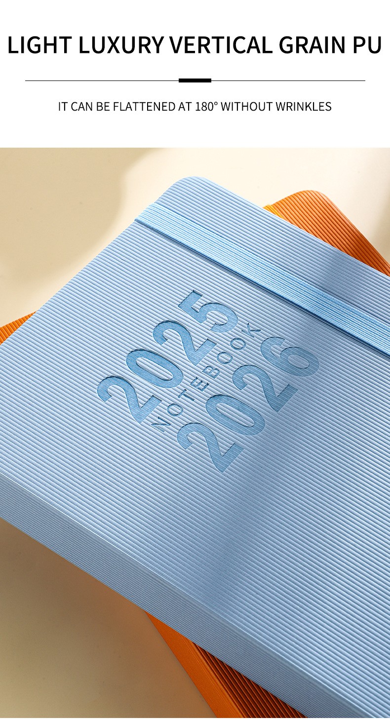 2025-2026 Daily Planner Book English Version Time Management Birthday Gift