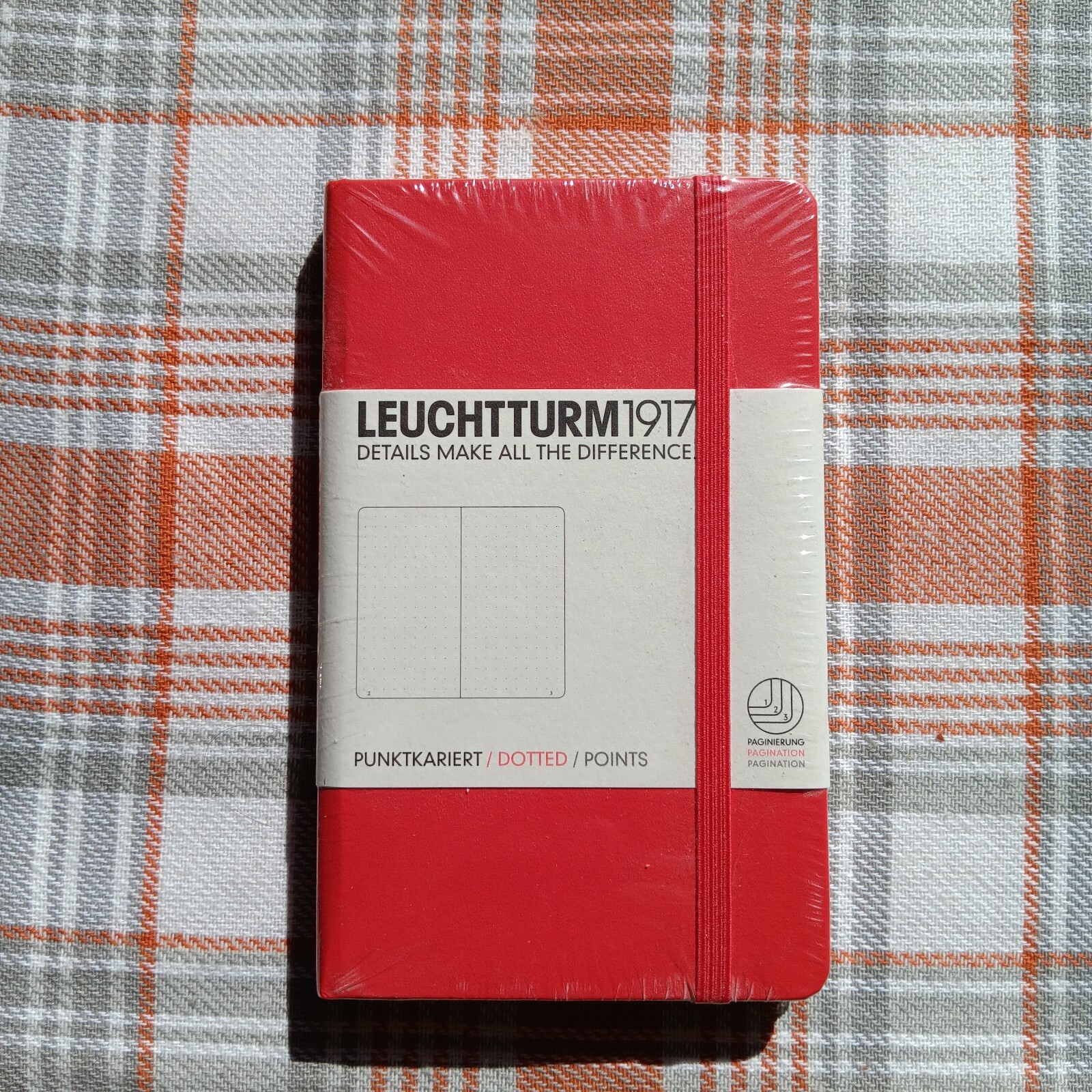 New-Fine Designed Great Price Red Dotted PocketSize Journal FountainPenFriendly