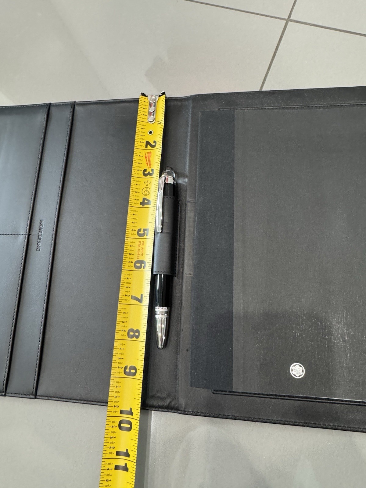 Montblanc Augmented Paper Leather Notebook Cover & Digitizer w/Starwalker Pen