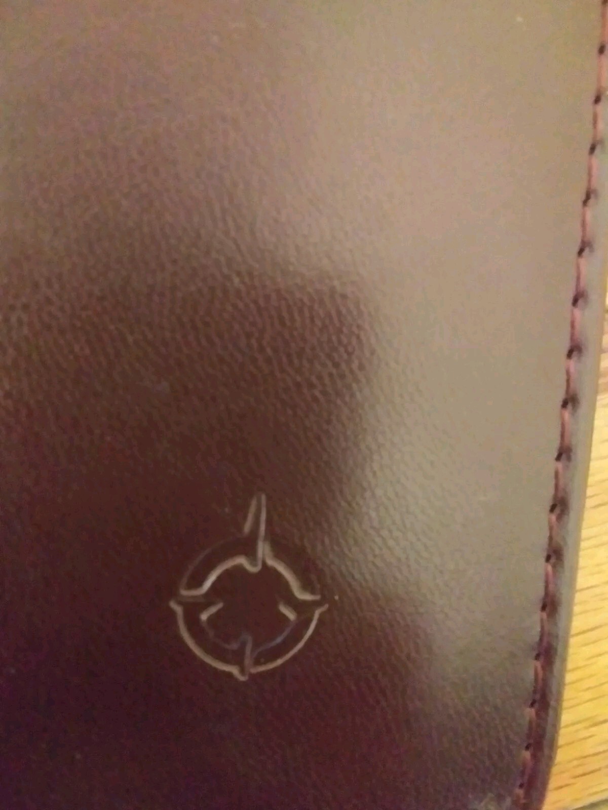 Franklin Covey Burgundy Classic Open Synthetic Materials Binder