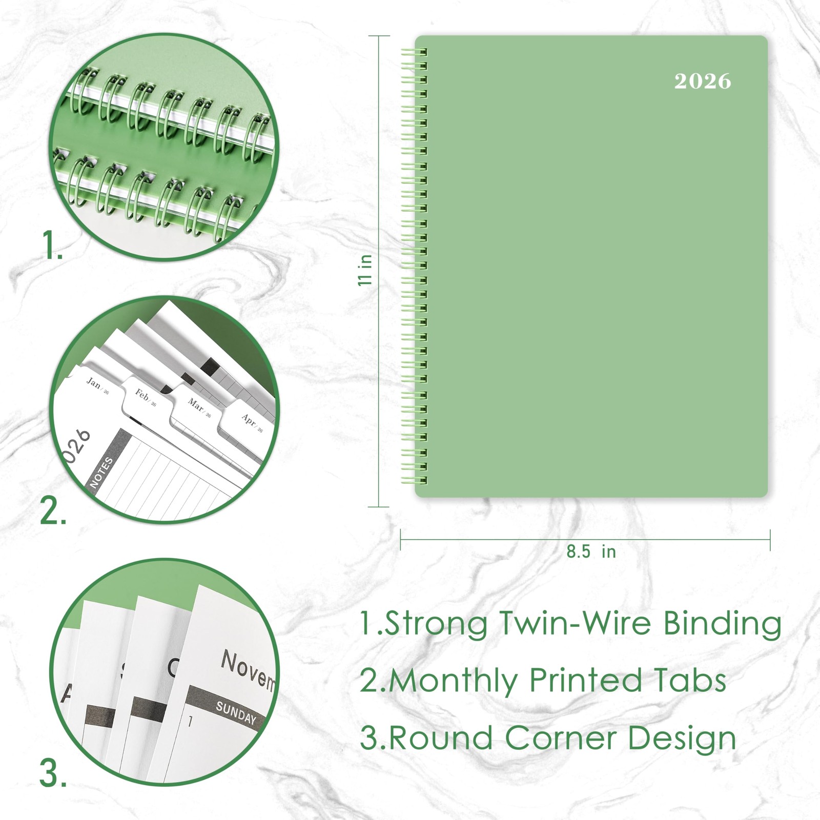 2026 Monthly Planner – 2026 Planner/Calendar, Jan 2026 – Unknown_binding