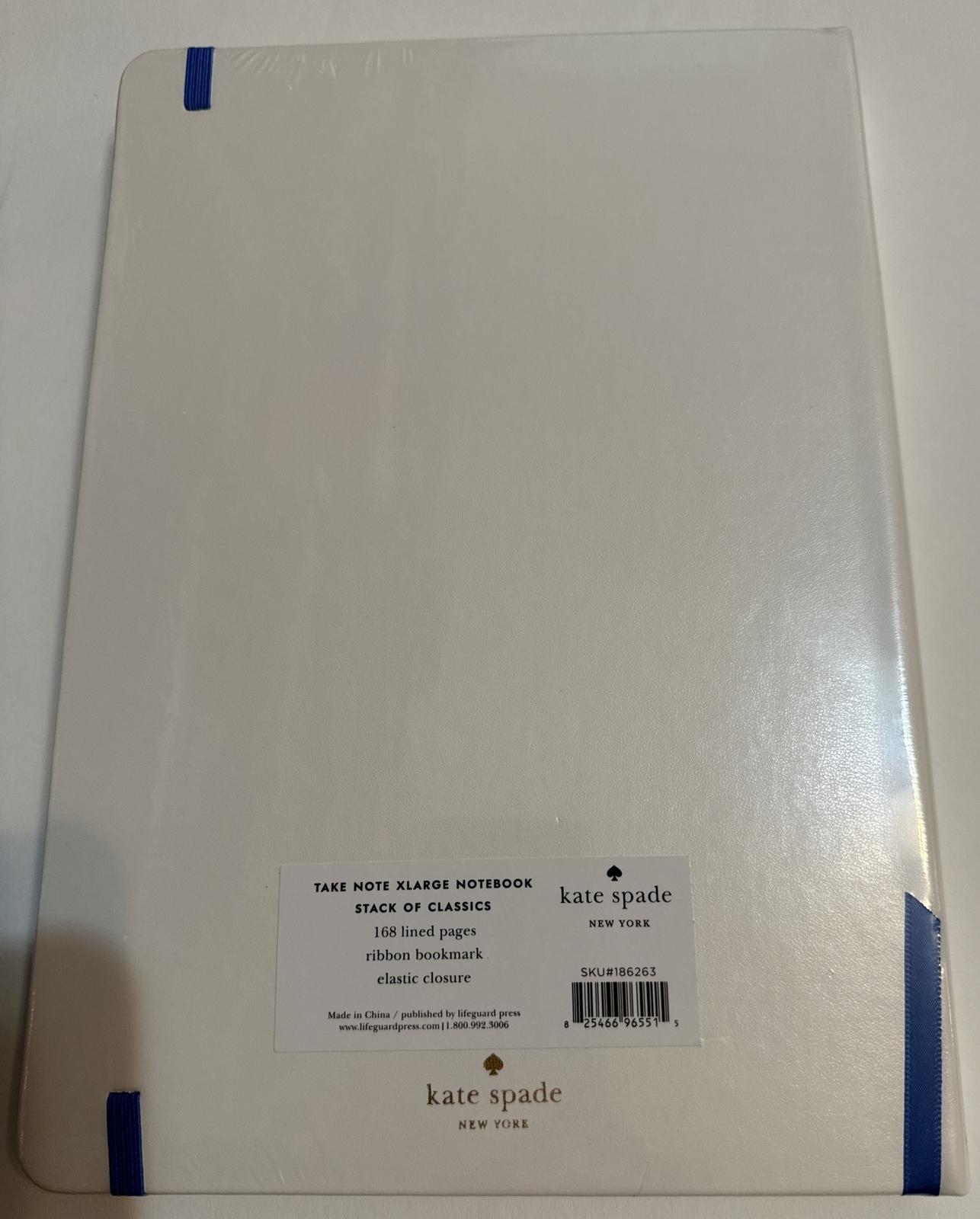 Kate Spade Take Note XLarge Notebook Stack of Classic 168 Lined Pages Sealed New
