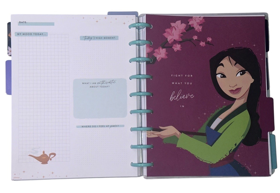 The Happy Planner Disney Princess Guided Journal So Many Adventures Waiting