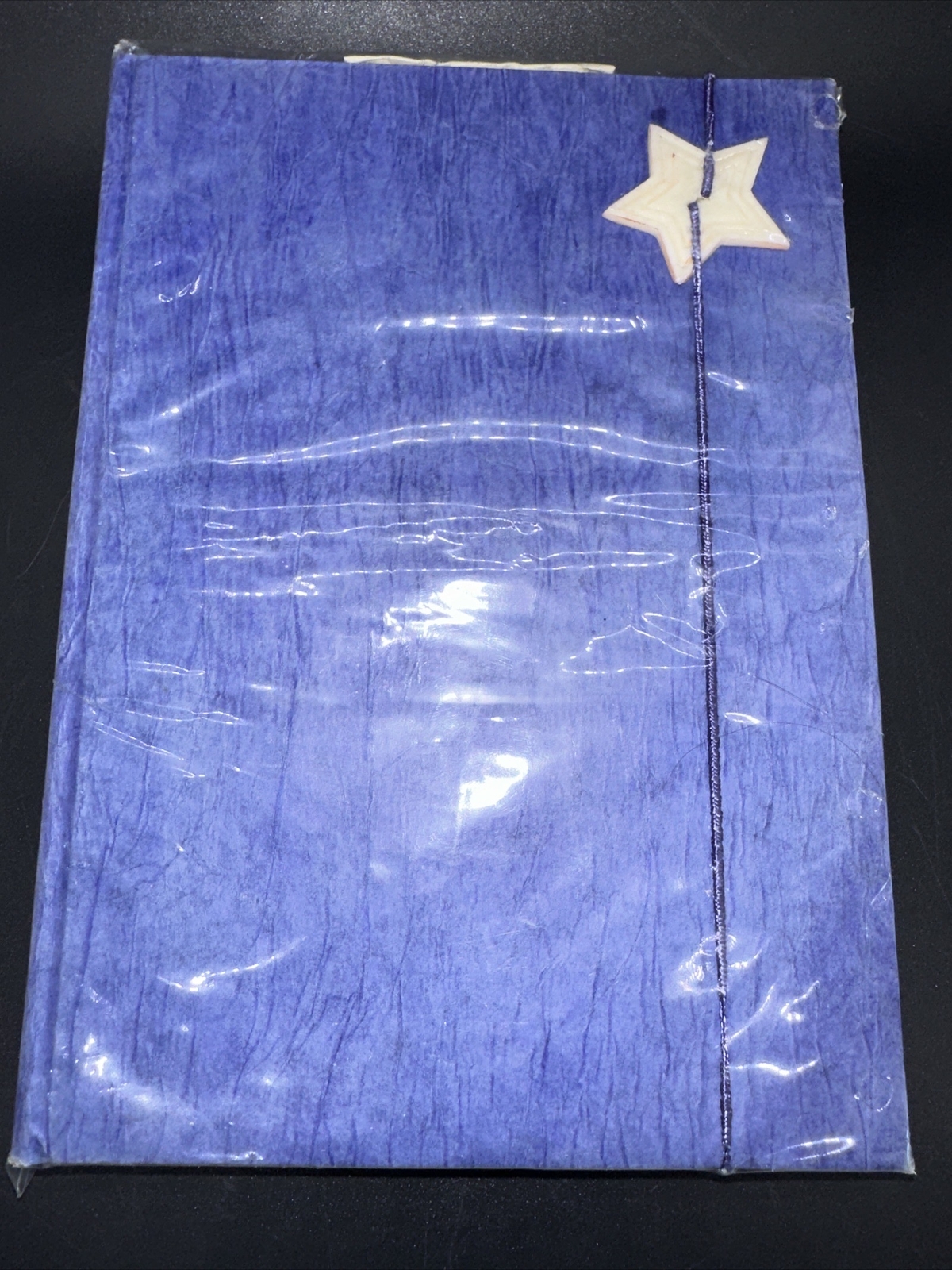 HANDMADE PAPER JOURNAL FROM NEPAL NEW IN PACKAGE UNUSED 8″ X 6″