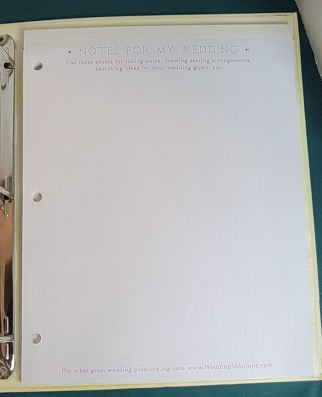The Ultimate Wedding Planner & Organizer Binder New Elizabeth & Alex Lluch 2004