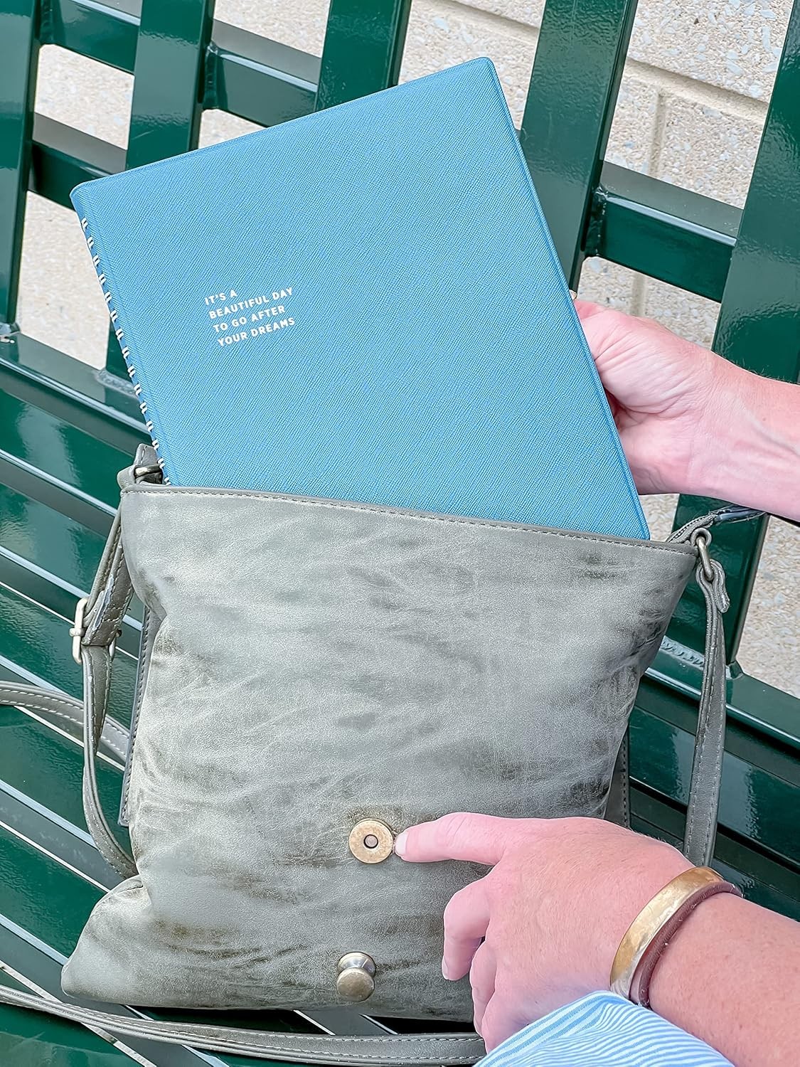 La Lune Undated Goal Journal by Bright Day, Inspirational Appointment Productivi