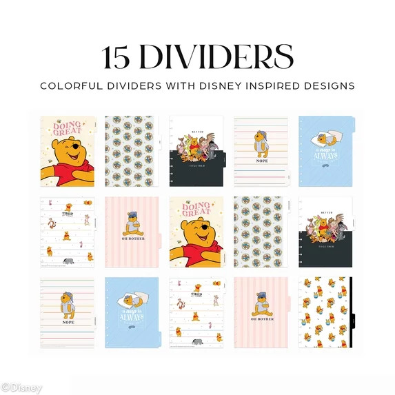 Planner Disney Pooh & Company Monthly Weekly Planner April 2026 to June 2027,