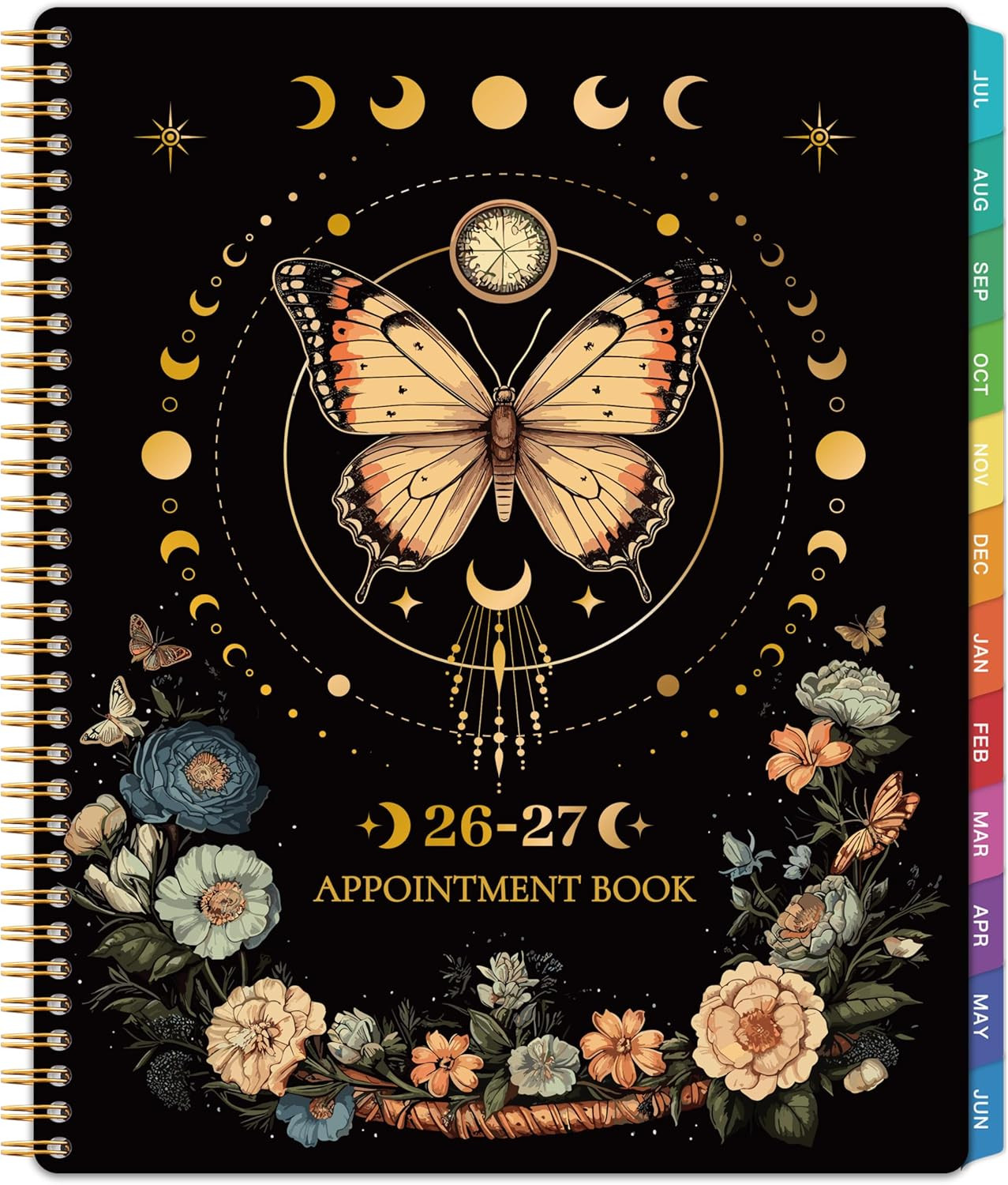 Hourly Appointment Book 2026-2027 Daily Weekly Planner 30 Minute Calendar 9×11