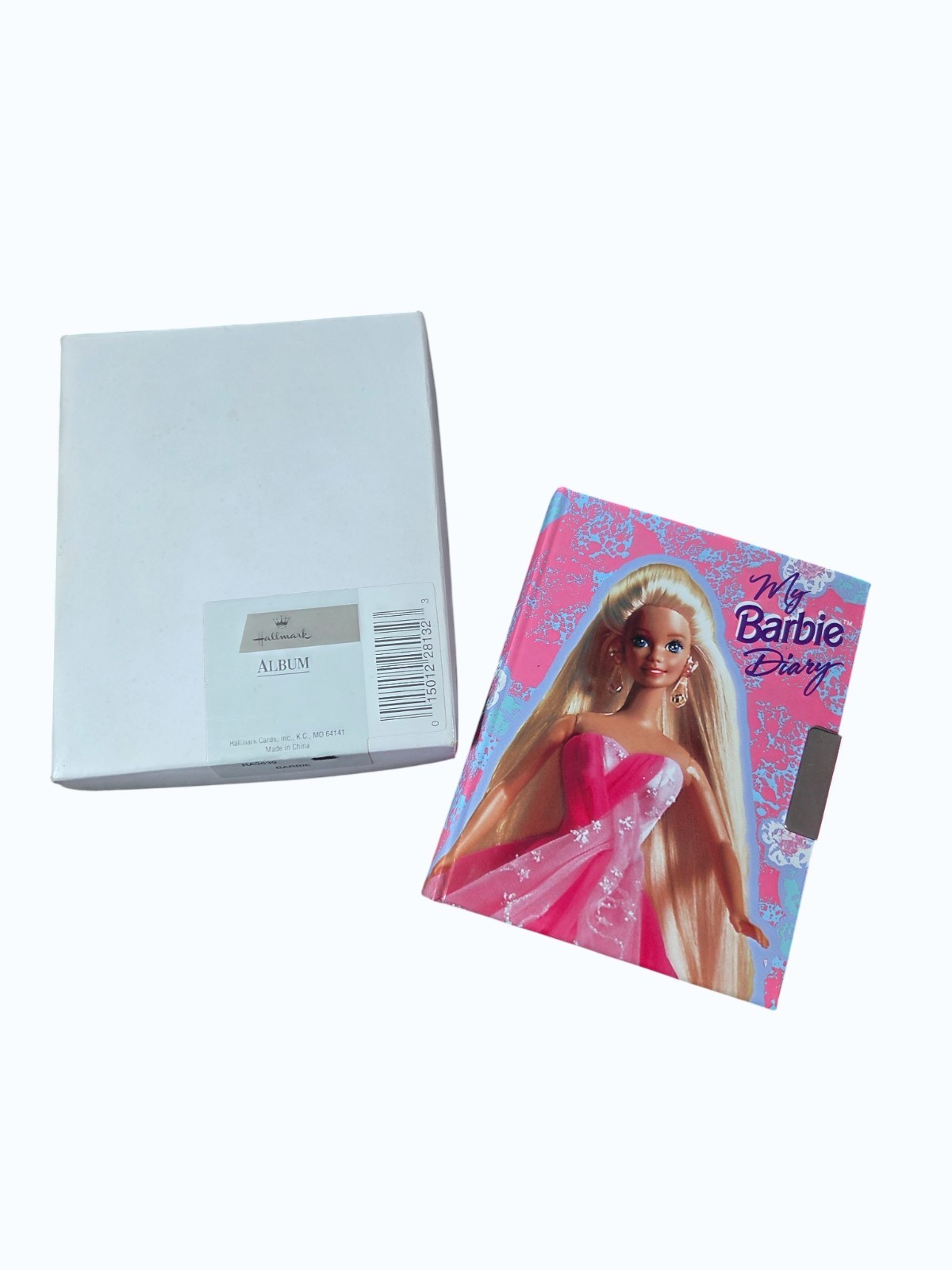 My Barbie Mini Diary, Locking Journal Vintage 1994 Hallmark with Box sb4