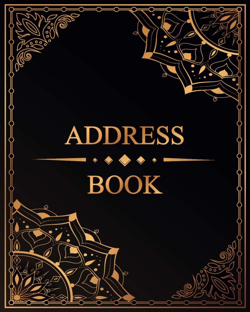 Address Book: Large Print Book with Tabs, More than 630 Entry…
