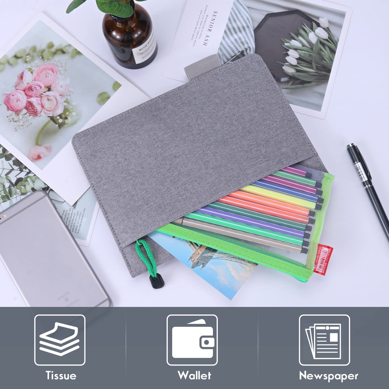 Executive Size Notebook Cover for Rocketbook A5 8.8″x6″ Inch, Waterproof Port…
