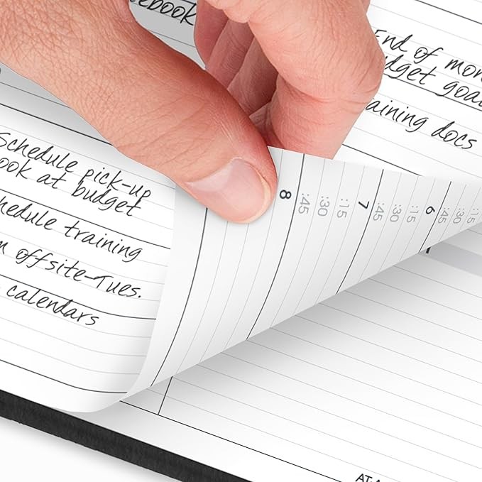 AT-A-GLANCE Weekly Appointment Book 2026 Planner 8-1/4″ x 11″ Black (709500526)