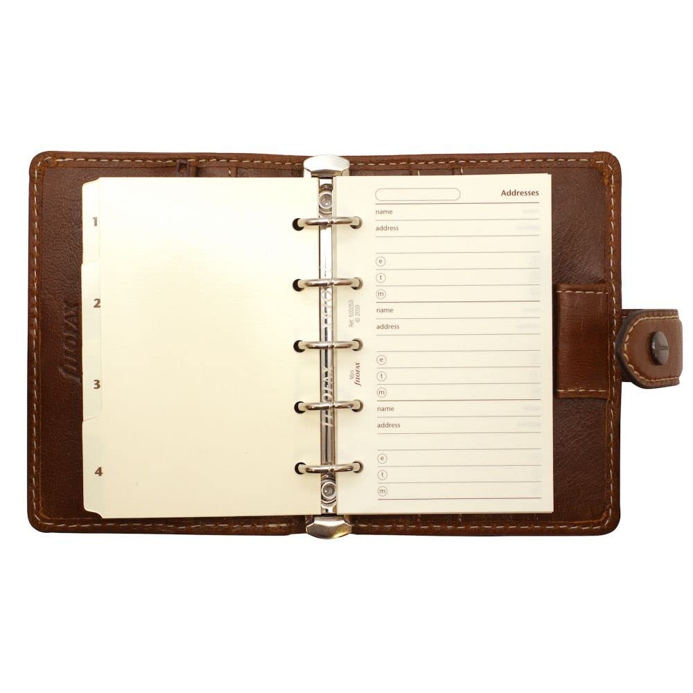 Filofax Malden Mini Planner, Ochre, 028625 (Genuine Imported Product)