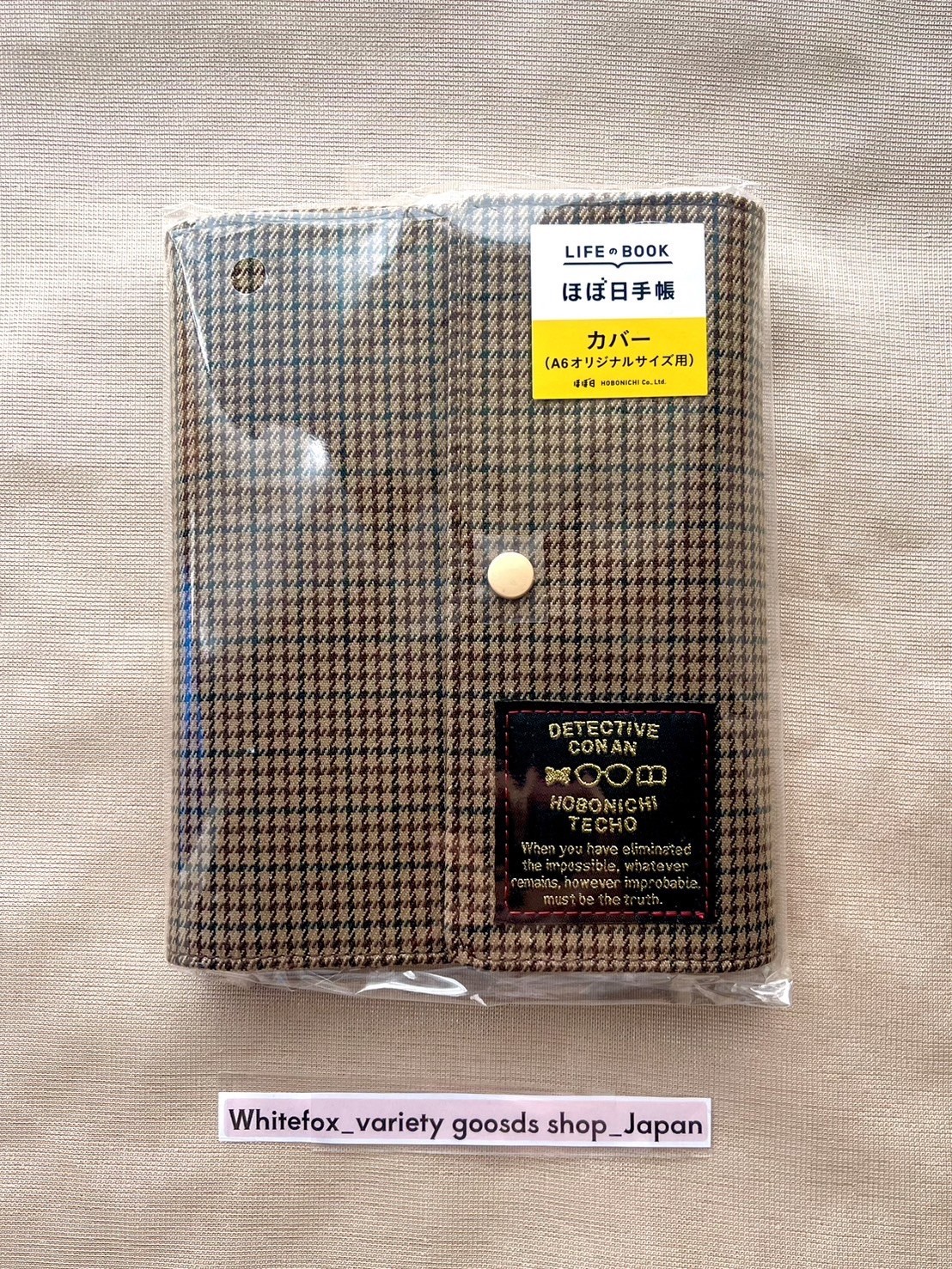 Hobonichi Techo Cover A6 Original size Case Closed! 2026 Detective Conan PSL