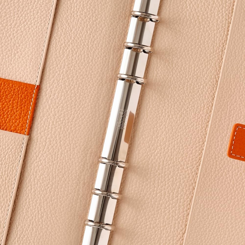 NOLTY Bindex System Planner Unit B15 Bible, 6-Hole, Orange