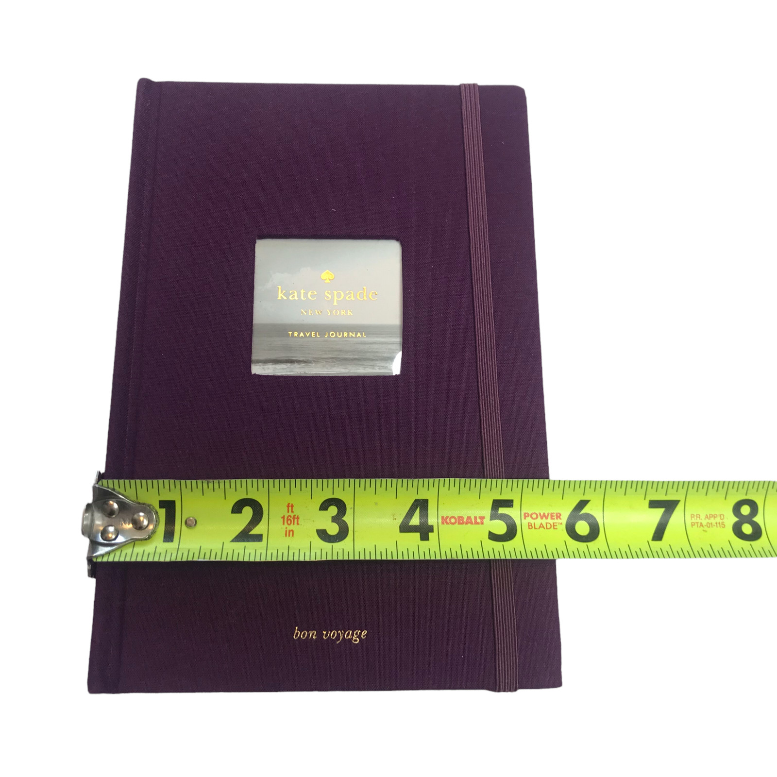 New KATE SPADE New York Travel Journal Notebook Paper Journal with Fabric Cover