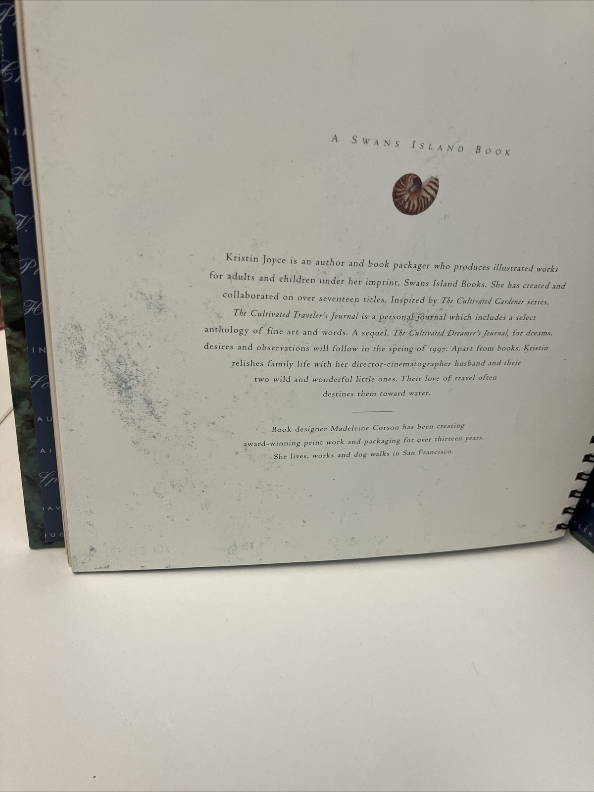 The Cultivated Travelers Journal HC With Blank Pages And Pictures NEW