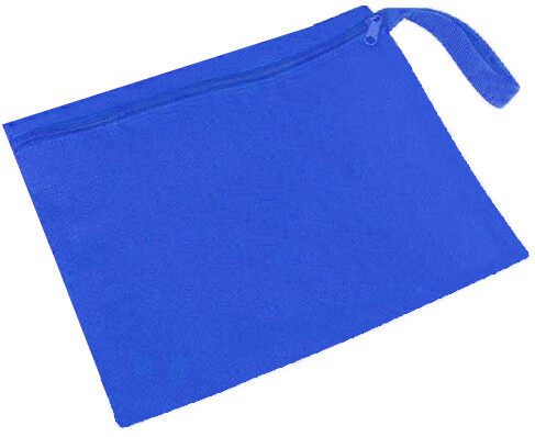 Document Bag with Zipper Closure Business Contract Organizer Fits A4 Paper