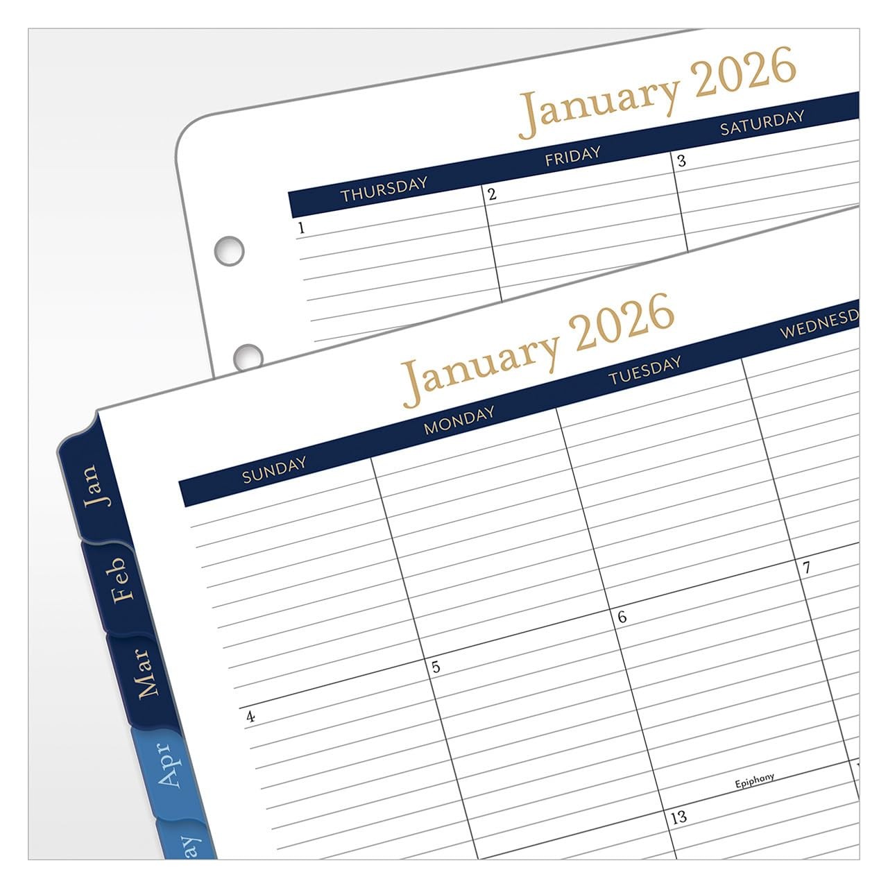FranklinCovey – Leadership Planner Refill | Two Pages Per Day Ring-Bound (Mon…
