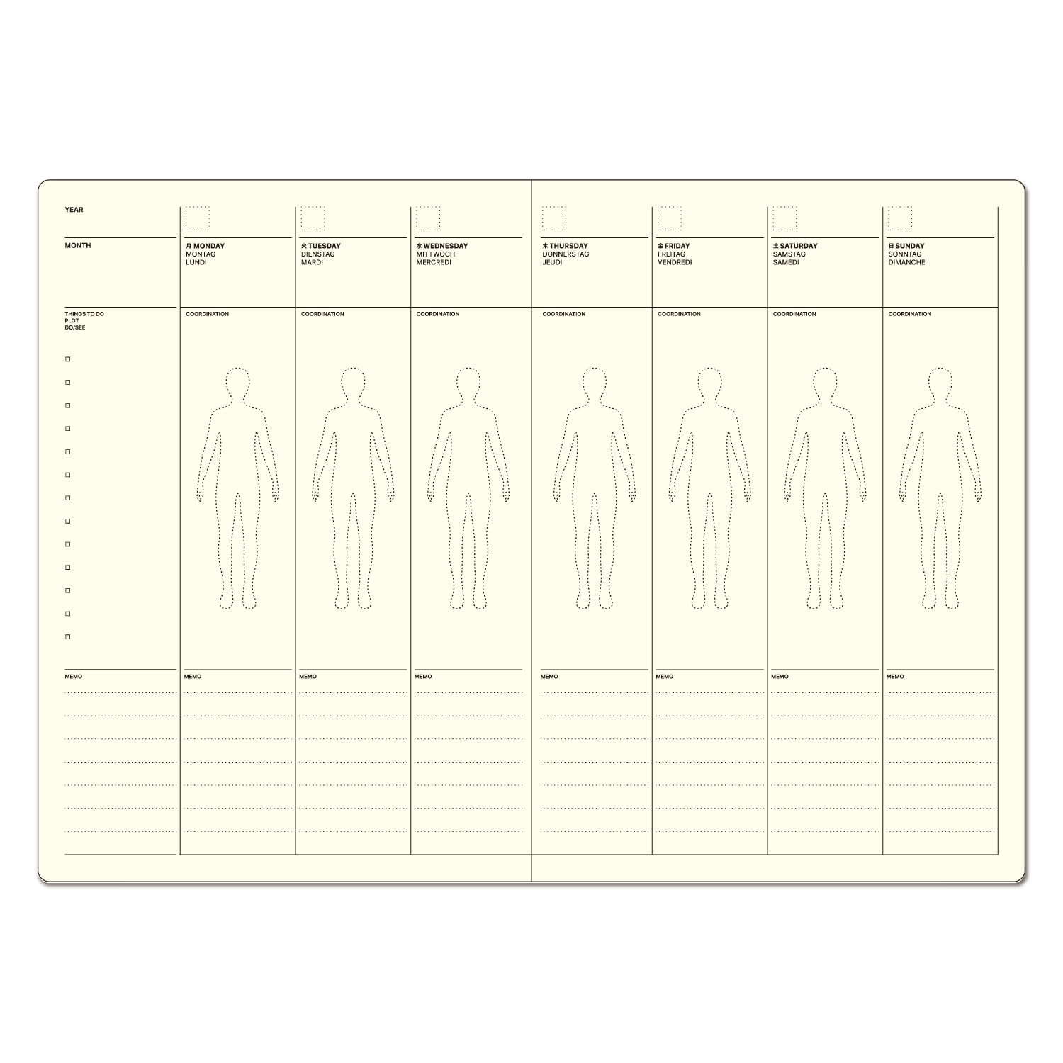 Laconic style notebook B6 Closing LGF45