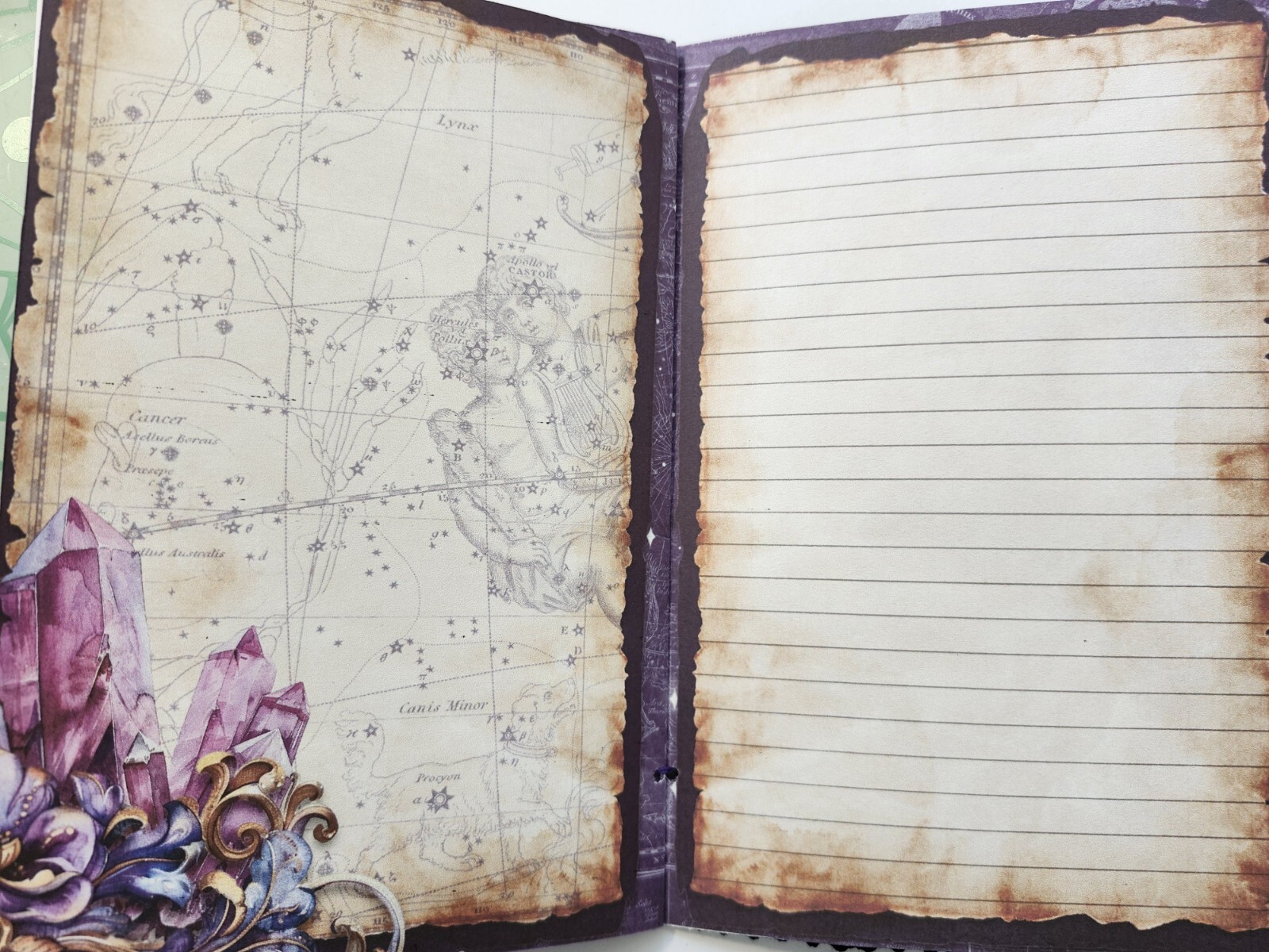 Junk Journal Booklet “MYSTIC 2” Fortune PSYCHIC HANDMADE Cards, Pockets +More!