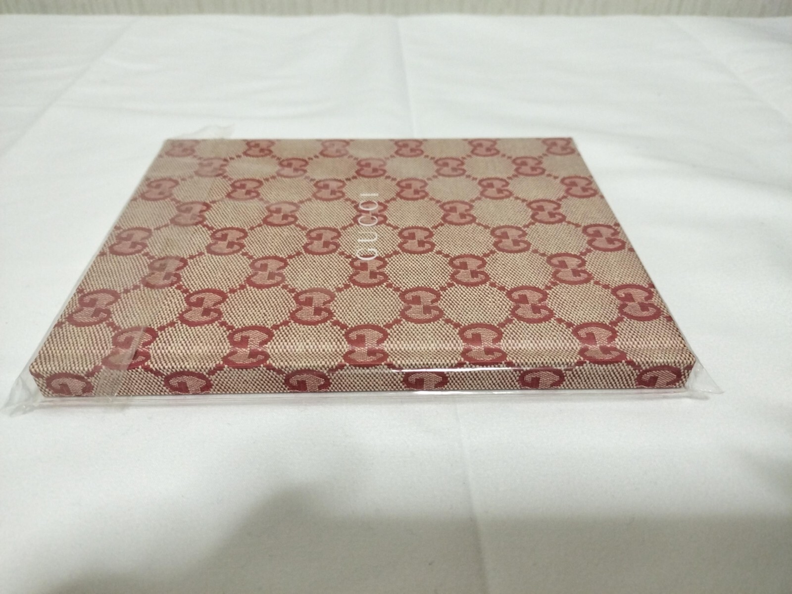 GUCCI Novelty notebook Japan gg red Scrapbook note diary memo NEW only a few!!!!