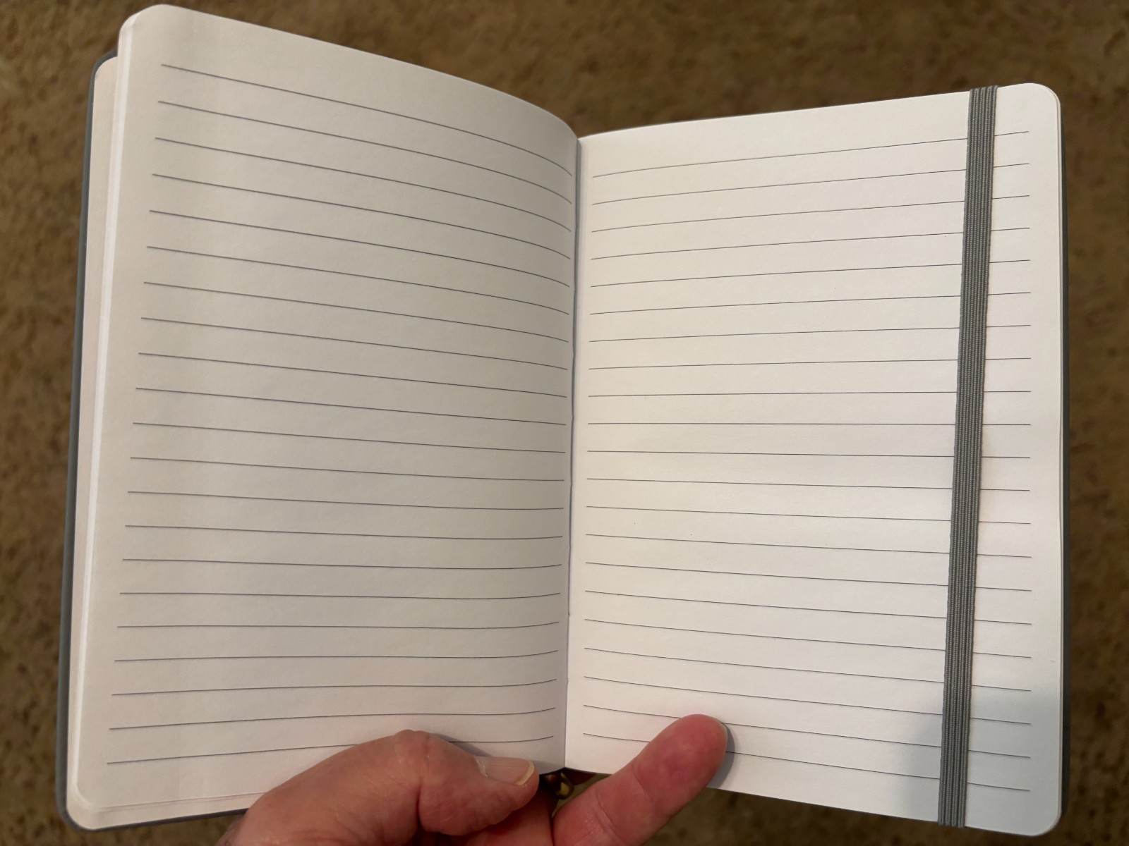 Beautiful Soft 5×7 Lined “JOIYA” Journal, Diary, Notebook, Elastic Band 250 page