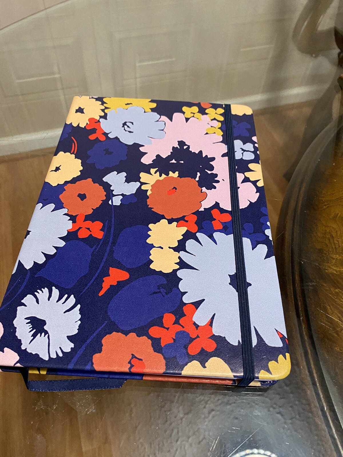 Kate Spade X Large Journal Leatherette 7×10 Lined Notebook Colorful Floral