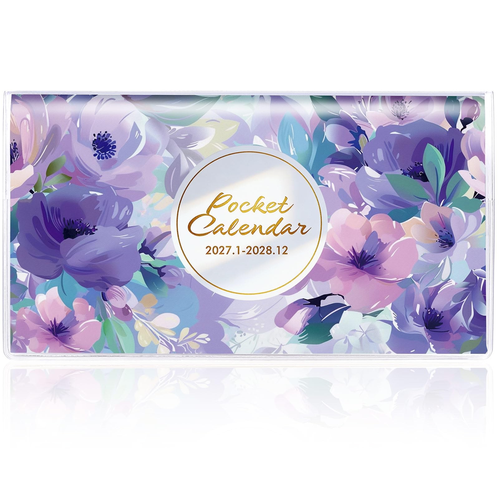 Pocket Calendar 2027-2028 for Purse, Small Pocket Planner 2027-2028 for Purse 3.