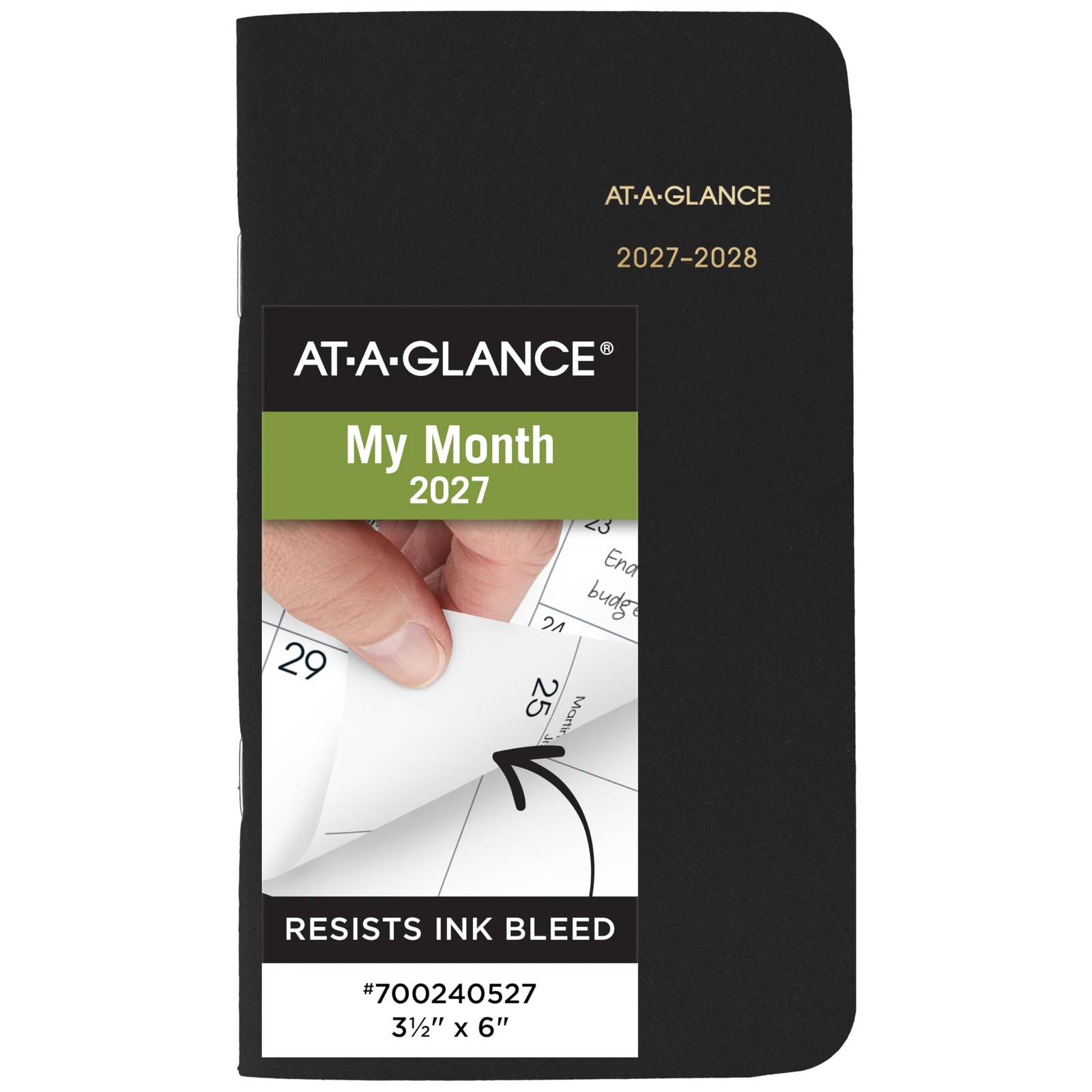 AT-A-GLANCE 2027-2028 Planner, 2-Year Monthly Planner, 3.5″ x 6″, Pocket Size…