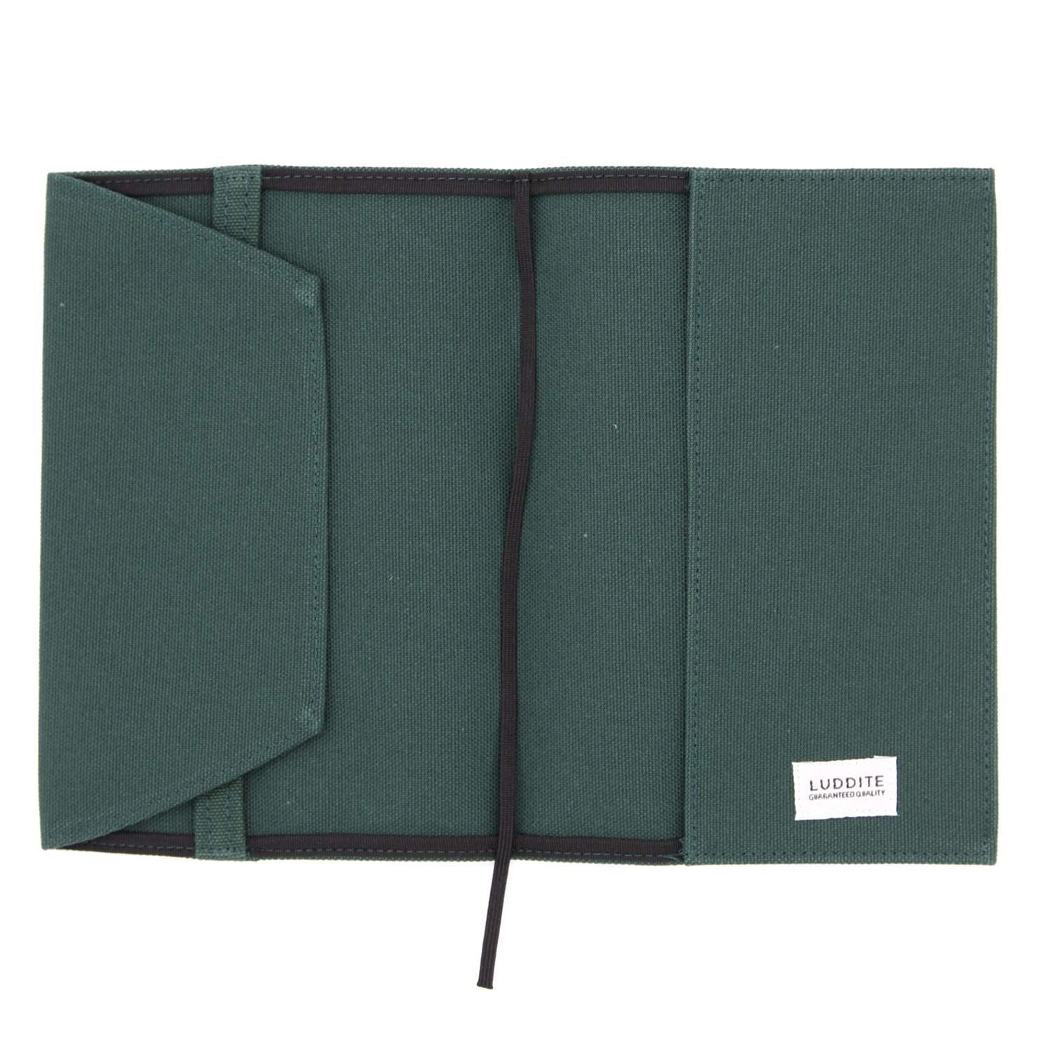 Luddite Green Book Cover A6 Size LDH-CV4-05 Used Collectible Novelty